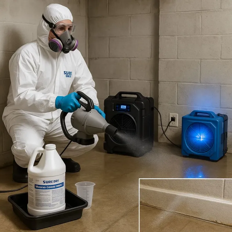 Sanitization and Odor Removal process in East Canton, OH