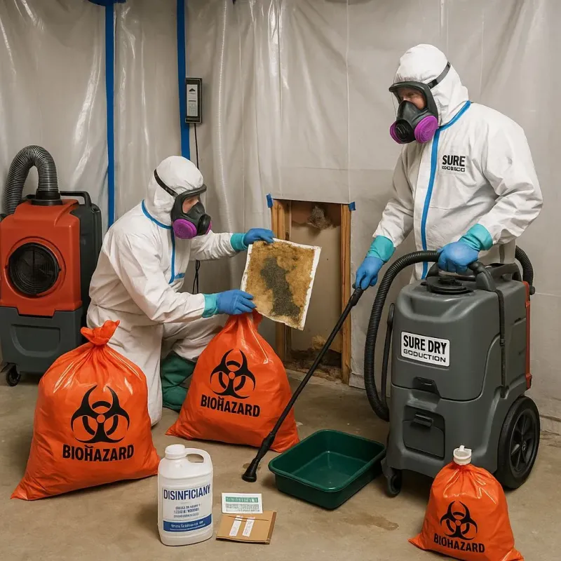 Contaminated Water Handling Protocols process in East Canton, OH