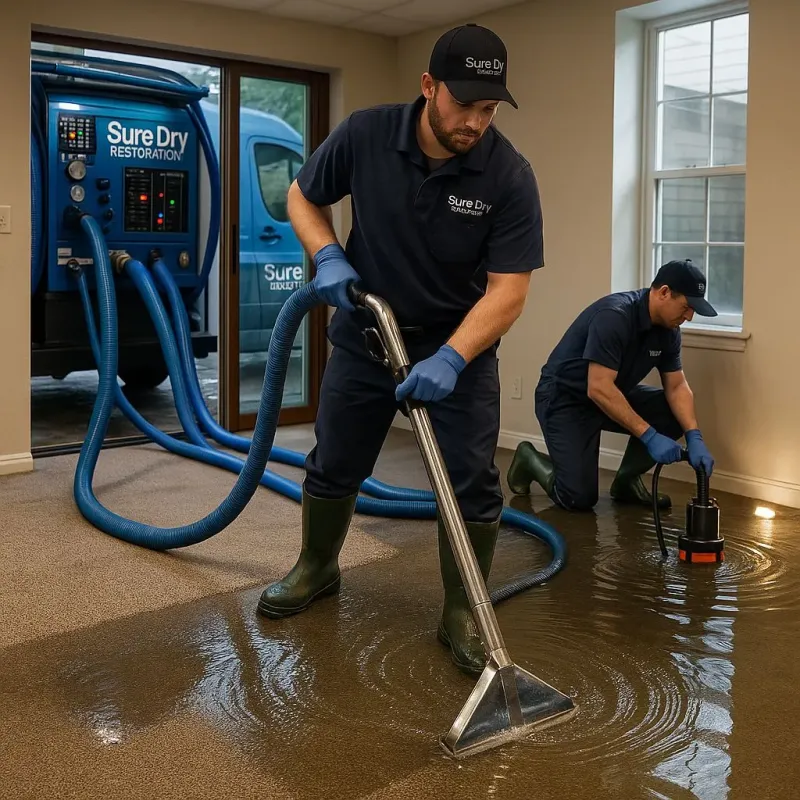 Water Extraction and Removal process in East Canton, OH